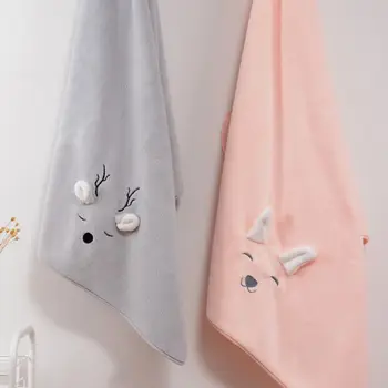 

Cotton Summer Bath Towel Set Wrap Microfiber Super Absorbent Reusable Face Bath Towel Cute Toalha De Banho Home Textile DE50MJ