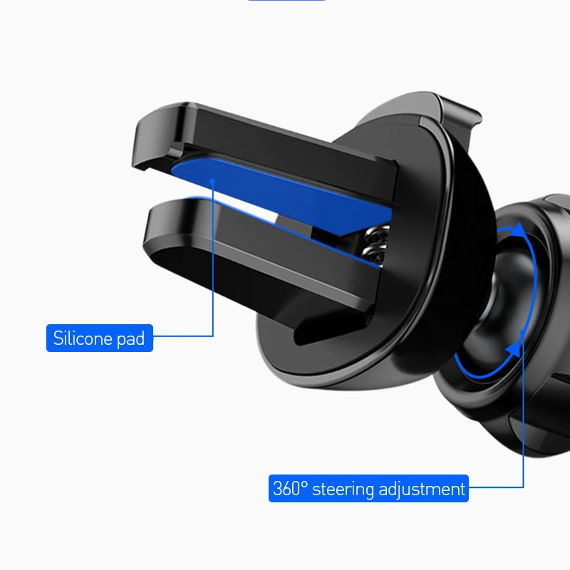 Гравитационный Автомобильный держатель для телефона в автомобиле с креплением на вентиляционное отверстие без магнитного держателя для мобильного телефона gps подставка для iPhone 11 Pro X 8 Xiaomi