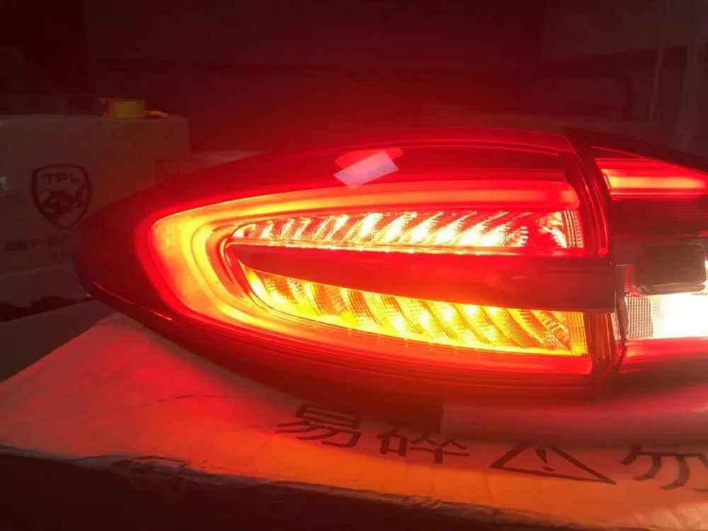 Автомобильный Стайлинг задний фонарь чехол для Ford Fusion задние фонари- Mondeo светодиодный задний фонарь DRL+ тормоз+ Парк+ сигнальная лампа
