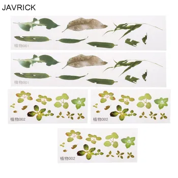

5Pcs 3D Leaves Clear Water Grass Film Sticker For Resin Goldfish Painting Jewely