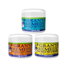 (Original, Cooling & Scented) Grans Remedy for Smelly Feet and Footwear