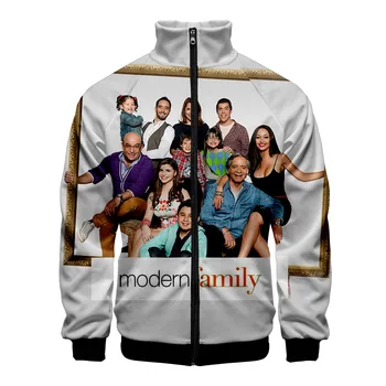 

Modern Family 3D Zipper Jackets Casual Hoodies Fashion Autumn And Spring Clothes The Modern Family Jackets for men