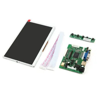 

165*100*5 mm 7 Inch Digital Display LCD TFT Shield Display Module HDMI+VGA+Video Driver Board for Raspberry Pi drop ship