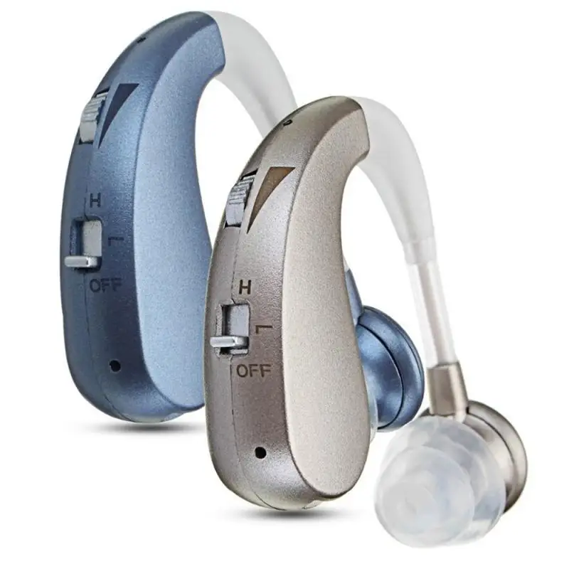 Rechargeable Digital Rechargeable Hearing Aid Sound Voice Amplifier Behind Ear 