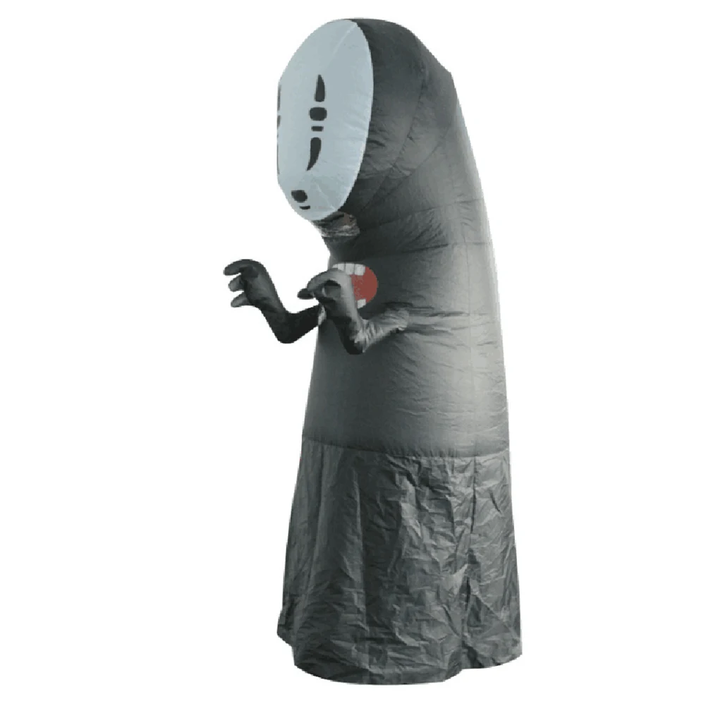 

Spirited Away No Face Man Inflatable Costumes Garment Cosplay For Adult Halloween Party Performance Club Inflatable Costumes
