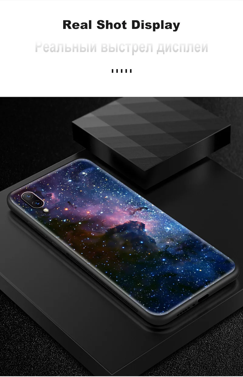 Закаленное Стекло КРЫШКА ДЛЯ VIVO Y3 Y71 Y75 Y79 Y83 Y93 X21i UD X23 X27 Pro Z3 Z5X V5S V7 плюс V9 V11i iQOO S1Pro с темной оболочки