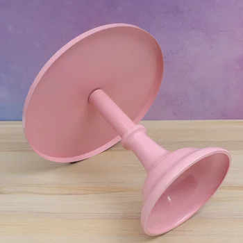 

1 Pc Wedding Iron Cake Stand Party Cake Display Stand Cake Prop for Wedding Celebration Dessert Table (White Medium-sized)