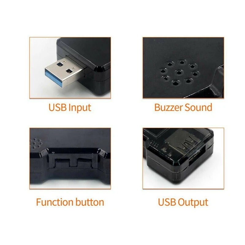 FNB18 USB цветной экран тестер постоянного тока цифровой вольтметр Амперметр ток X7S1