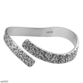 

KJJEAXCMY Boutique jewelry Thai silver ancient charm bracelet silver 999 silver jewelry women's amulet bracelet