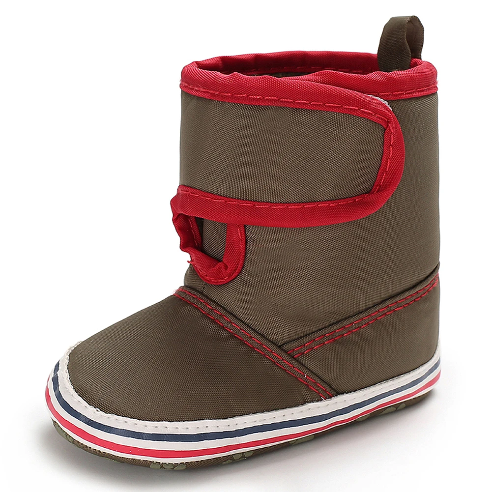 Детские сапоги одежда для малышей для маленьких мальчиков и девочек из плотной ткани; ботинки и спортивная обувь Однотонная повседневная обувь мягкие модные кроссовки; обувь