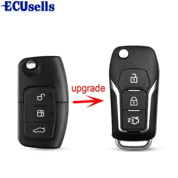 

3 Button Modified Flip Folding Remote Control car Key Shell Case for Ford Focus 2 3 mondeo Fiesta key Fob Case