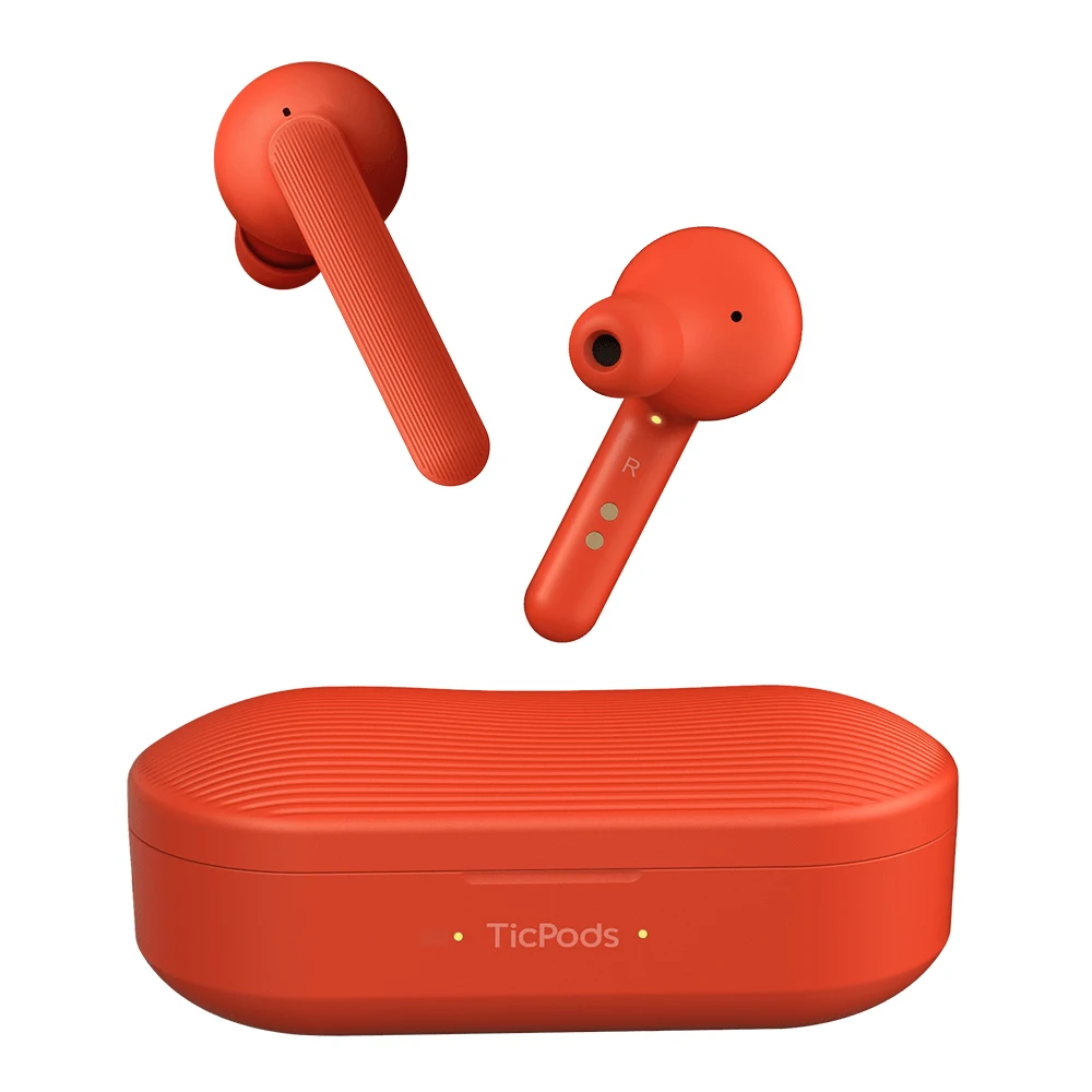 

TicPods Free TWS Headphones True Wireless Earbuds Wireless Bluetooth Earphone Noise Isolation Waterproof with Mic Charging Box