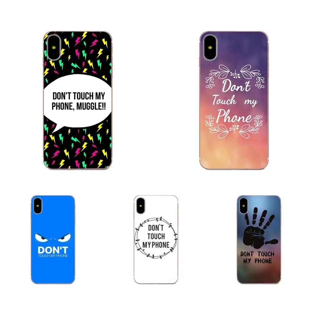 Мягкий чехол из ТПУ Don't Touch My Phone для LG K50 Q6 Q7 Q8 Q60 X Power 2 3 Nexus 5 5X V10 V20 V30 V40 Q Stylus |