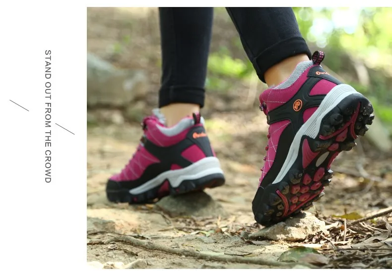 CINESSD/Новинка; пара походных ботинок; уличные водонепроницаемые Нескользящие треккинговые ботинки для альпинизма; унисекс; походные ботинки для мужчин и женщин