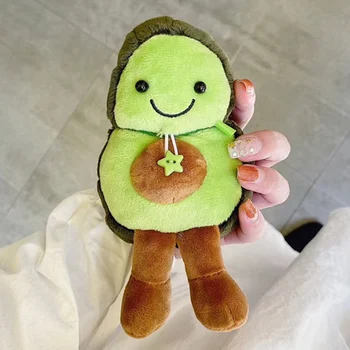 

Cute Cartoon Plush Avocado Earphone Protection Case For Apple Airpods 1 2 Headphone Shockproof Cover
