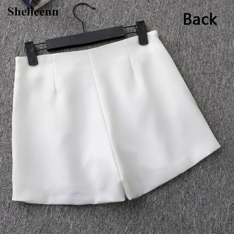 dolphin shorts 2021 Summer New Fashion Shorts Women High Waist Wide Leg Shorts Casual Suit Shorts Women Solid Color Short Pants Ladies Shorts bermuda shorts