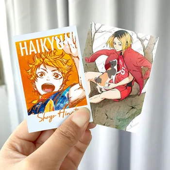 

17 pcs/set Anime Haikyuu!! Figures Card Stickers IC Card Paster Kids Toy Stickers Suitable for Bus Card Bank Card Card Decorat