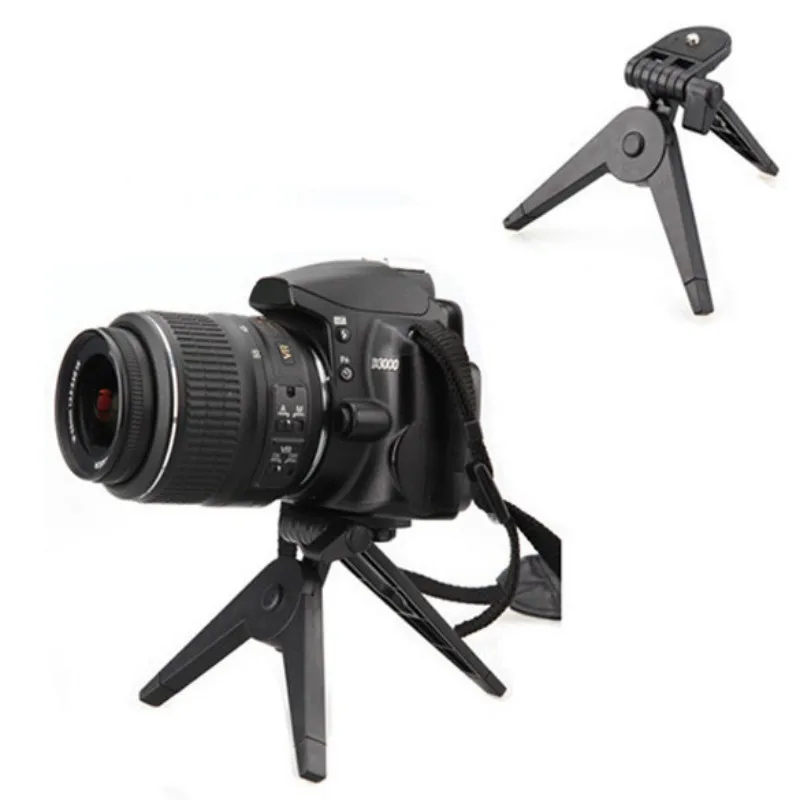 Table Camera Tripod Mini Portable Plastic Folding Tripod Stand For Camera DV Camcorder