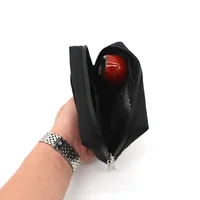 Smell Proof Storage Bag Black Waterproof Zipper Hanging Home Camping Lightweight Case Holder