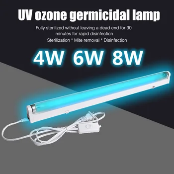 

LED UV Lamp Disinfection Power Cable for Light Eliminator Lamp Home Indoor Bedroom Quartz Ultraviolet Lights DC112