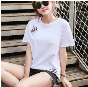 Preise 2020 Neue Top Lose Koreanische Kurzarm T shirt Ms. Student ulzzang Wilden Sommer