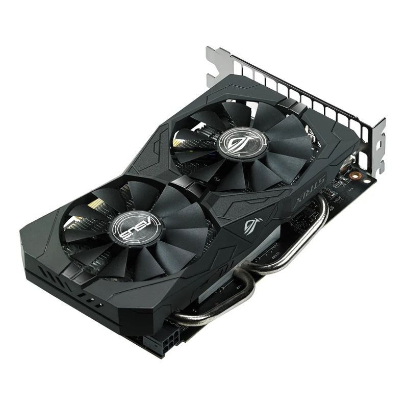 Видеокарта Asus PCI-E ROG-STRIX-RX560-O4G-GAMING AMD RX560 4096Mb 128b GDDR5 1326/7000 DVIx1/HDMIx1/