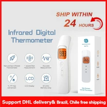 Forehead Thermometer Infrared Digital LCD Temperature Measurement Ear Non-Contact Adult Fever IR Children Termometro