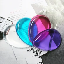 Силикагель Косметическая пуховка прозрачная красочная Порошковая губка Женские аксессуары для макияжа лица