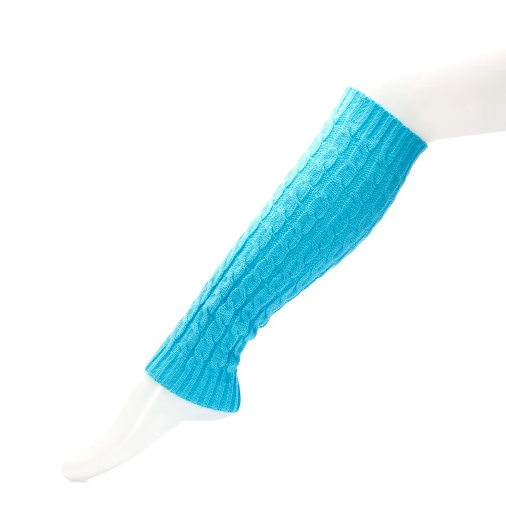 1 пара, женские зимние гетры, вязаные крючком сапоги с манжетами, носки выше колена, носки, Calcetines Mujer# T5P