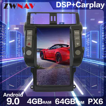 

ZWNAV13.6" big Screen 4+64G Android Car GPS Navigation For-TOYOTA Land Cruiser Prado 2014-2017 Vertical screen Multimedia Player