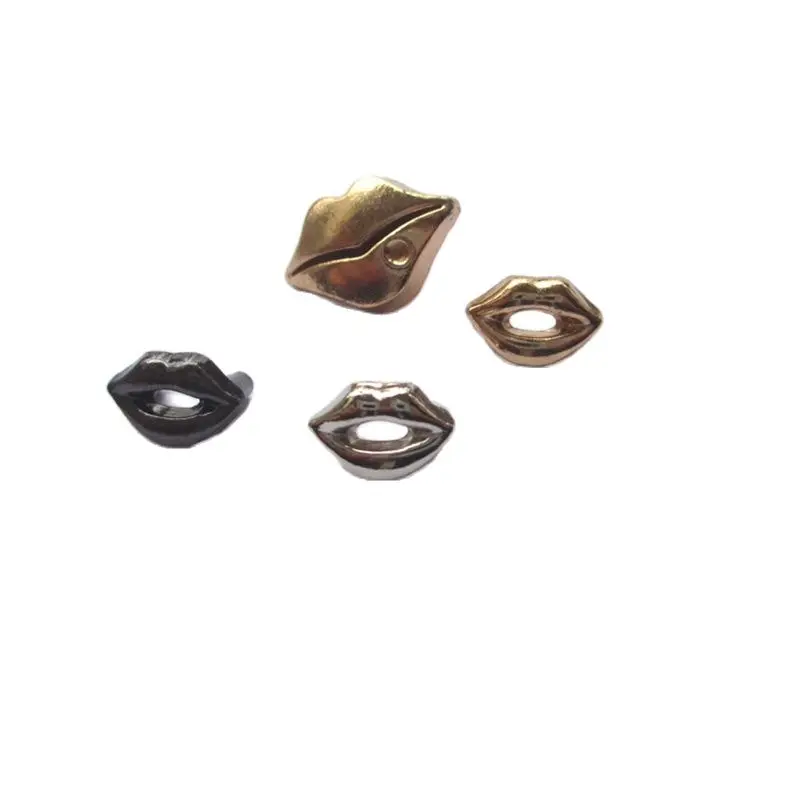 Lips Alloy Bracelet Garment Rivets Cap Stud Leather Craft Bag Hat Shoe Clothes Jeans Chocker Wallet Trims Diy Jewelry Accessores | Дом и сад