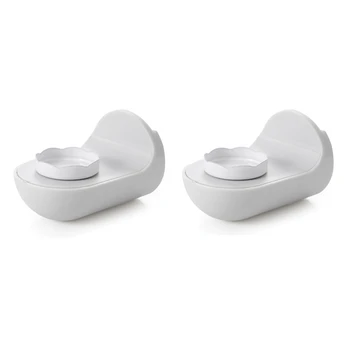 

2Pcs Wall-Mounted Soap Dish Creative Non-Marking Magic Paste Magnetic Suction Soap Holder Nail-Free