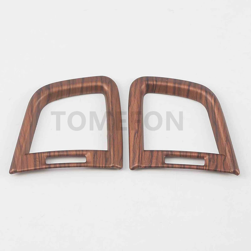 vent2 TOMEFON для Honda CRV CR-V персиковое дерево зерна внутренняя отделка крышка формирующая рамка Украшение Ручка украшение для окон - Цвет: vent2