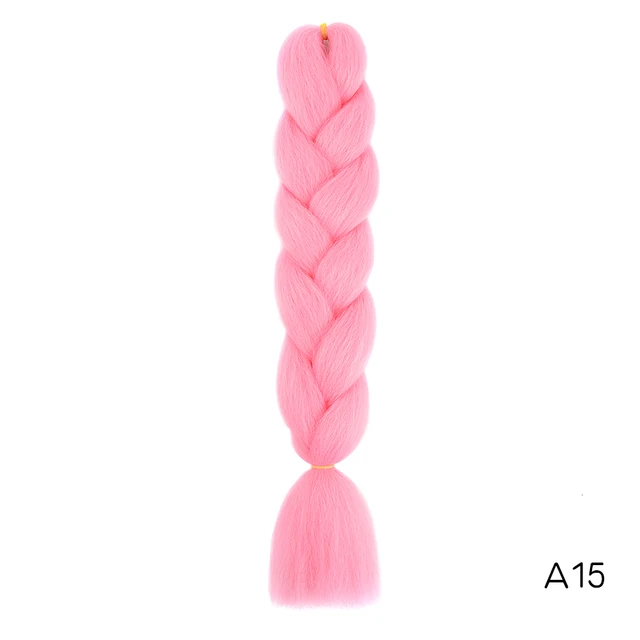 Hair Braid Synthetic Jumbo False Braid Pre Stretched Afro Wholesale Ombre Braiding Hair Extensions  Color Dreadlocks P1B/30