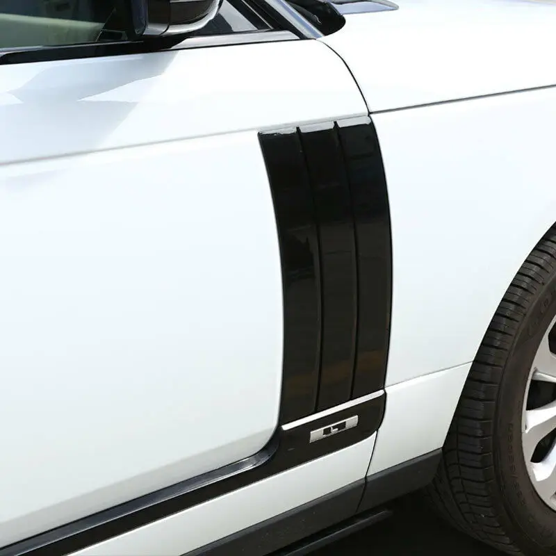 ABS глянцевый черный капот панель накладка для Land Rover Vogue LR405 2013