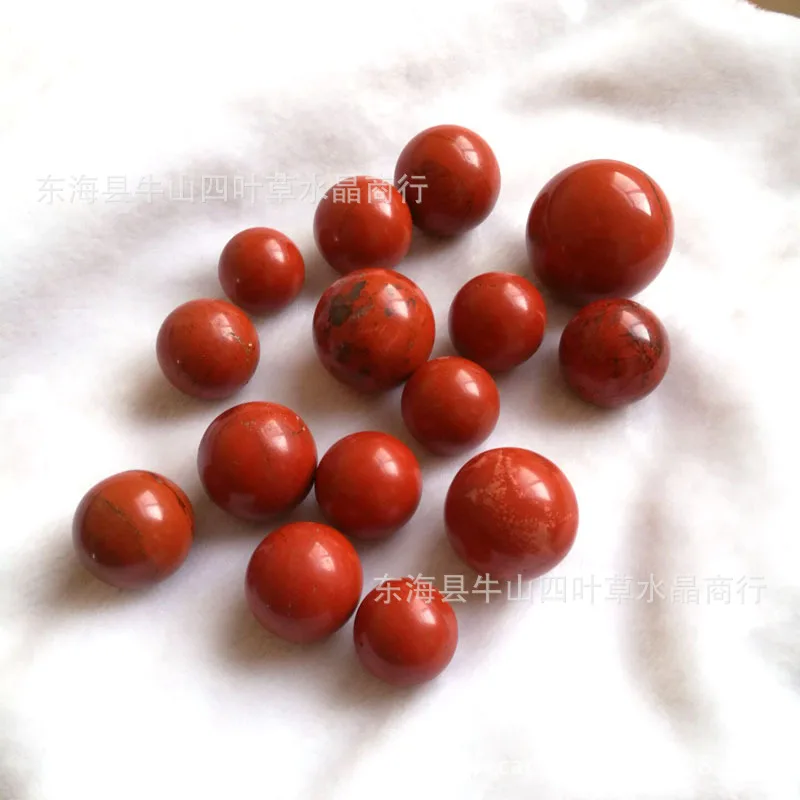 Натуральный Красный яшма фэн-шуй мяч буддистское предложение метод формирования красная яшма мяч диаметр 18-40 мм