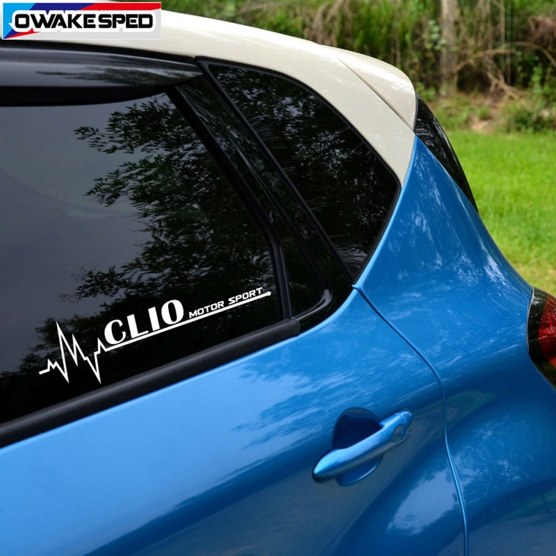 Светоотражающая виниловая наклейка на боковое окно для Renault Clio Twingo Espace Duster Megane Captur Fluence, Scenic аксессуары