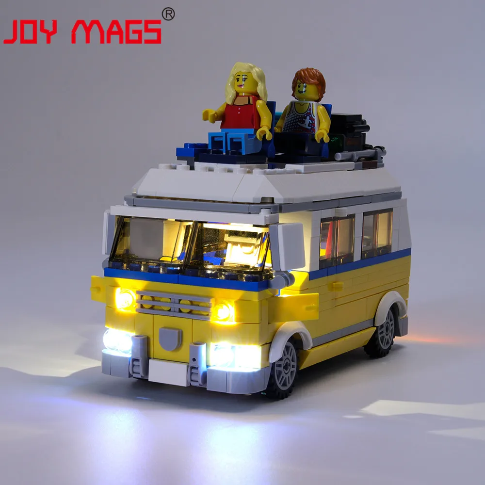 

JOY MAGS Only Led Light Kit For Creator Sunshine Surfer Van Lighting Set Compatible With 31079 (NOT Include Model)
