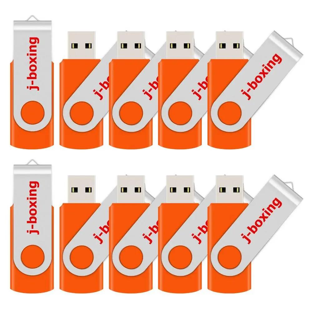 J-бокс USB флеш-накопитель небольшой емкости 128 МБ 64 МБ 512 МБ 256 Мб флешки металлический поворотный USB 2,0 карта памяти для ПК Macbook оранжевый