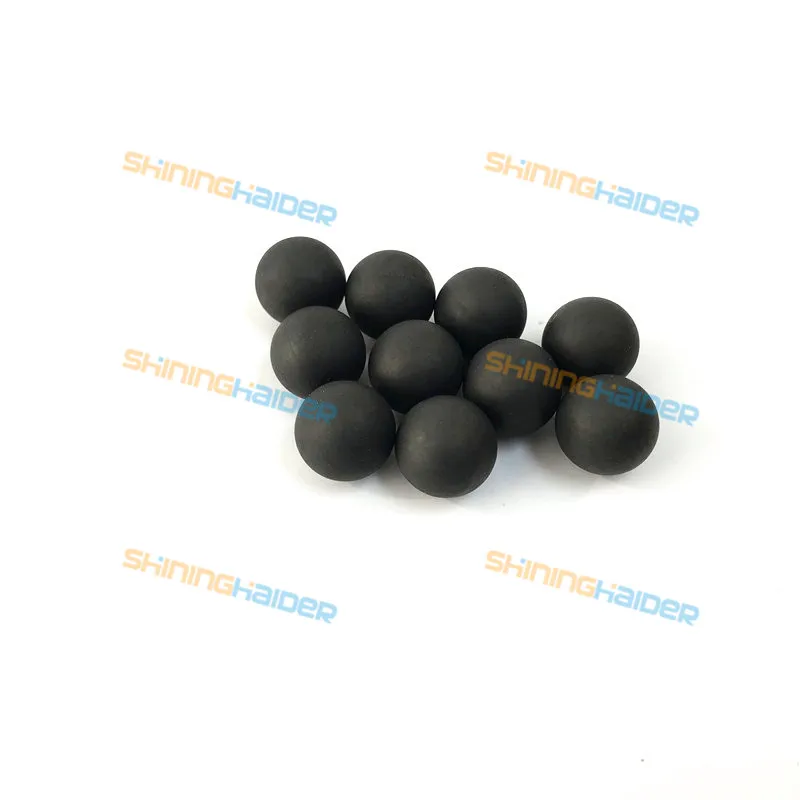 50PCS to 600PCS Diameter 4mm to 12.7mm NBR Rubber Ball Nitrile Rubber Sealing Ball NBR Have Small Mold Line
