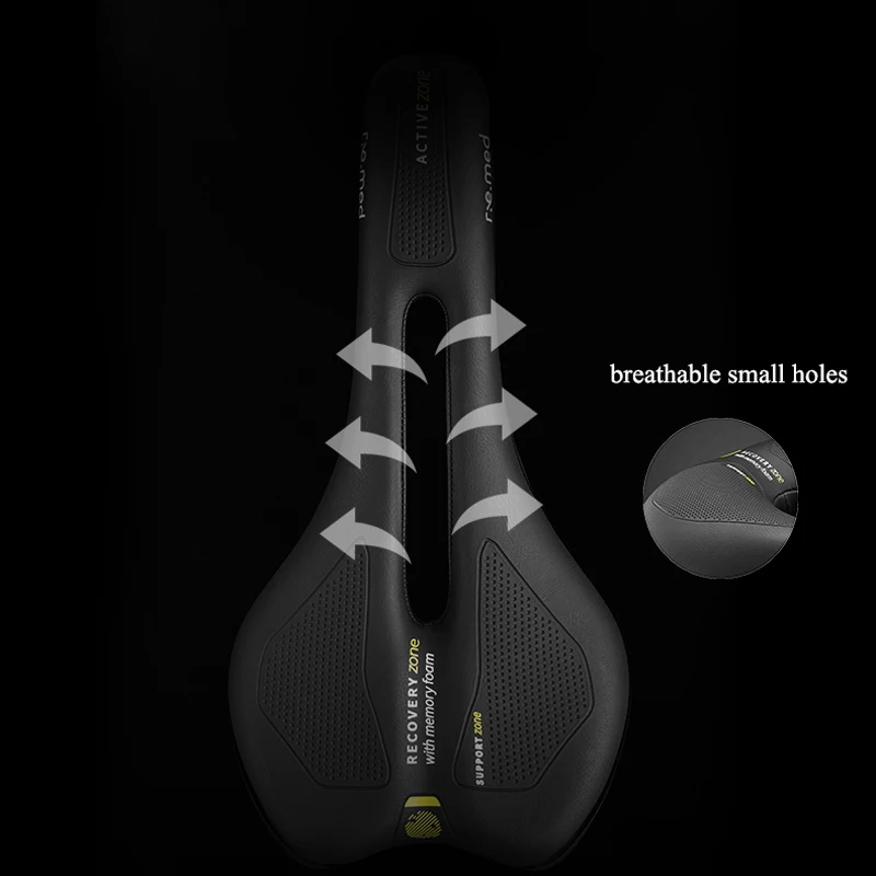 Велосипедное седло SELLE ROYAL повседневное дышащее непромокаемое ПУ ударопрочное