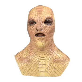 

Basilisk Mask Devil Latex Cosplay Costume Props Masks Party Gift Prop Halloween Halloween Horror Mask Cosplay Props