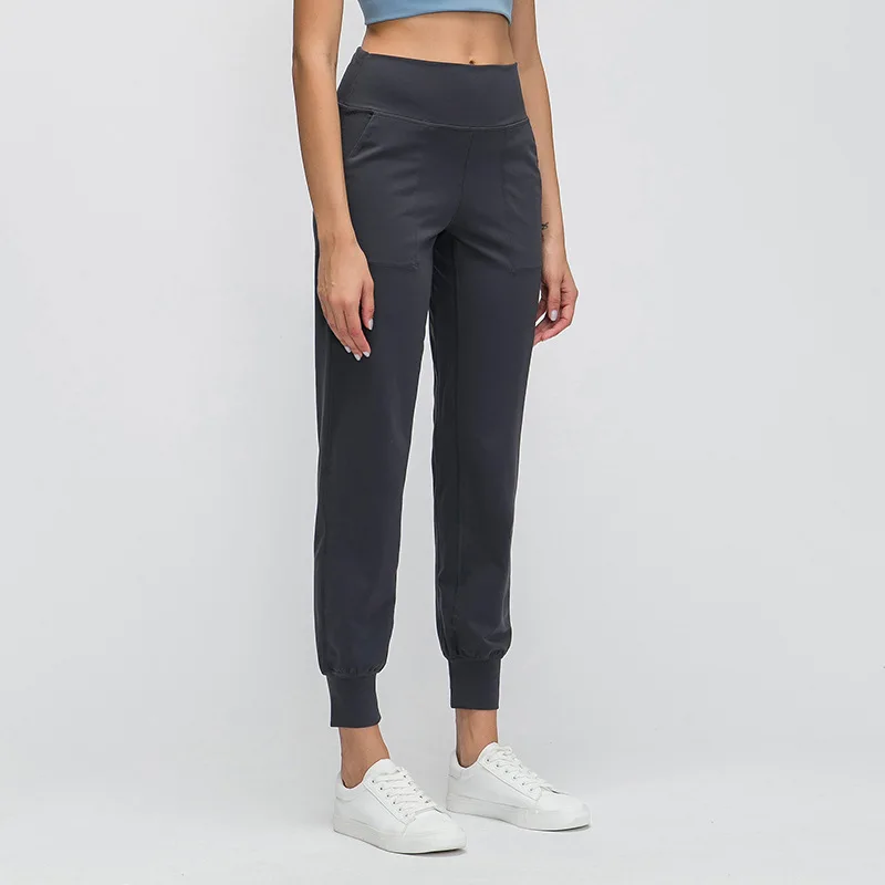 Loose Sports Pants Women Pocket Capri-Pants Casual Running Yoga Gym Fitness Running Joggers Workout Push Up Trousers Loose Sports Pants Women Pocket Capri-Pants Casual Running Yoga Gym Fitness Running Joggers Workout Push Up Trousers