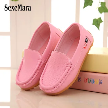 

NEW SEASON Candy Color Loafers For 0-12 Years Baby/Children Shoes Spring/Summer PU Leather Shoe Wholesale Girls Boys Shoe A02152