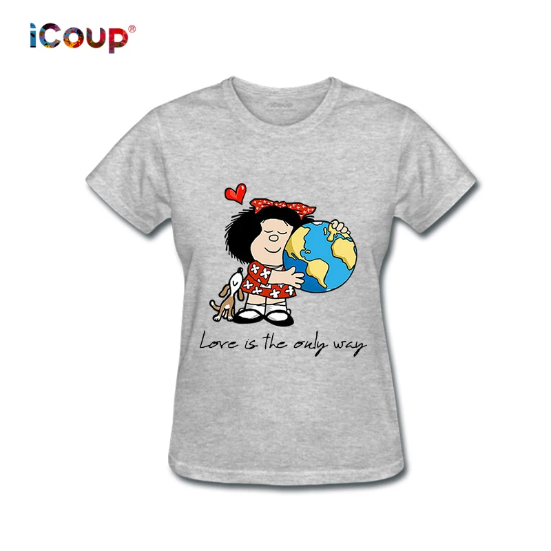 Женская футболка Mafalda world|Футболки| |