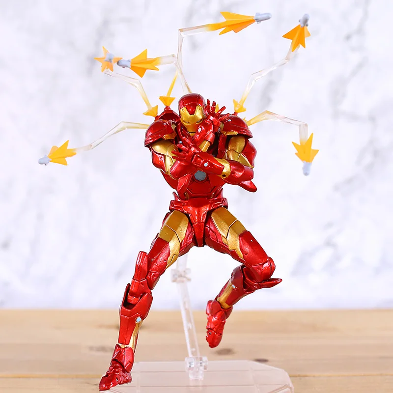 Фигурка Железный человек из серии Yamaguchi Revoltech Коллекционная модель игрушки |