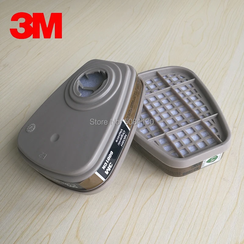 3M респиратор 6001CN респиратор фильтрующего картриджа Анти-пыль для защиты от загрязненного воздуха Запчасти Аксессуары Для 6200 7502 серии маски на пол-лица