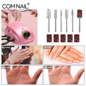 

35000RPM Electric Nail Drill Machine Manicure Machine Drills Accessory Pedicure Kit Bit Nail Tools Milling Cutter Nail Art Drill