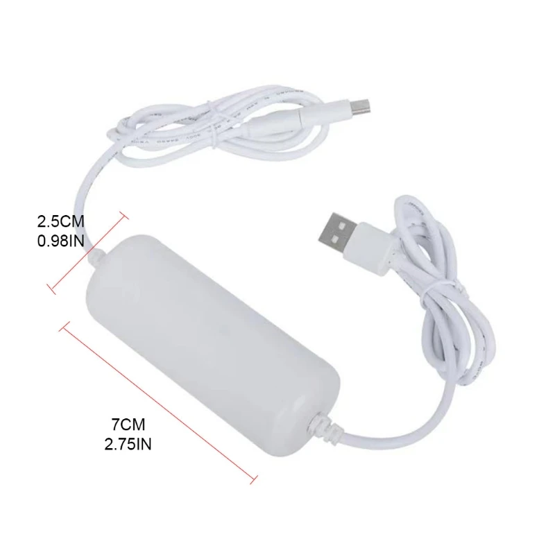 5V Mini UPS Uninterruptible Power Supply Battery Backup for Monitor Security Camera Provide Emergency Power Backup