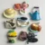 Nordic ins home decoration 3D food macarone coffee refrigerator paste magnetic Coffee cake чайник холодильник магнит коллекция подарков